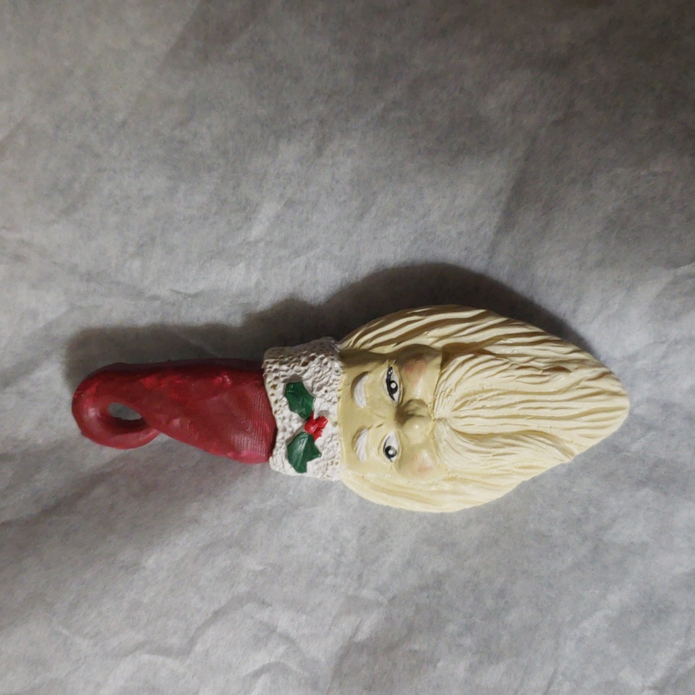 Santa Face with Hat NWOT